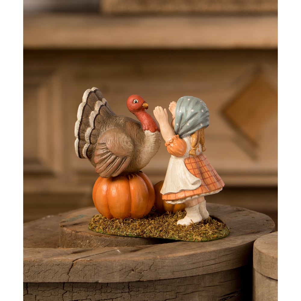 Trudy with Turkey by Bethany Lowe image