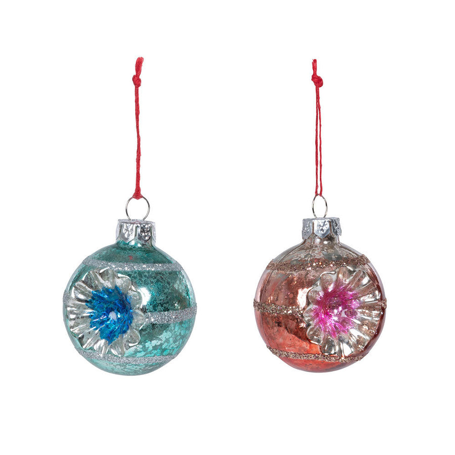 Vintage Reflector Ball Ornament by Park Hill