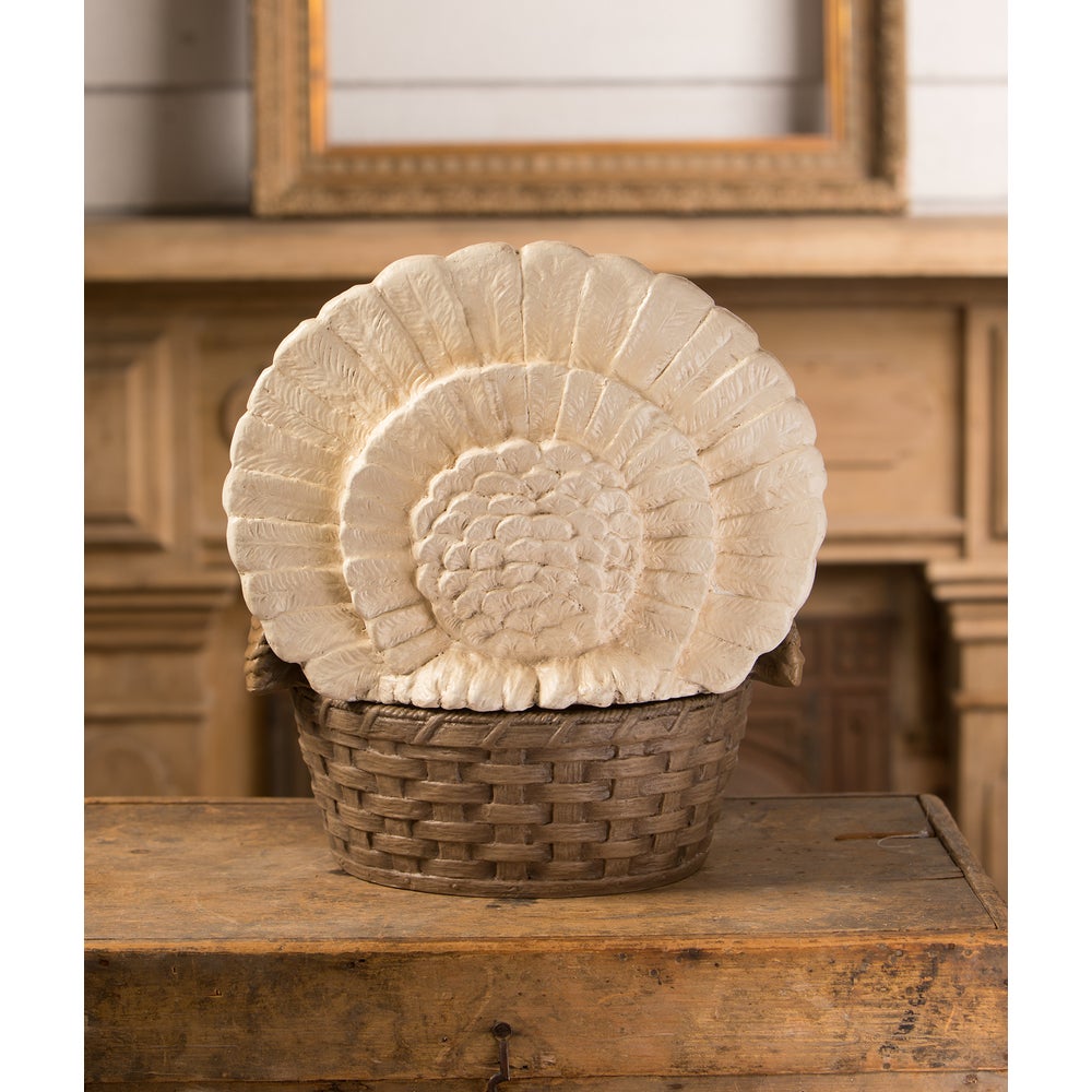 Vintage Turkey Basket Container by Bethany Lowe image 2