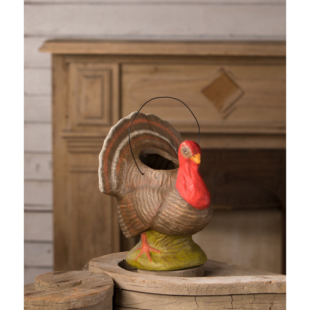 Vintage Turkey Bucket by Bethany Lowe image