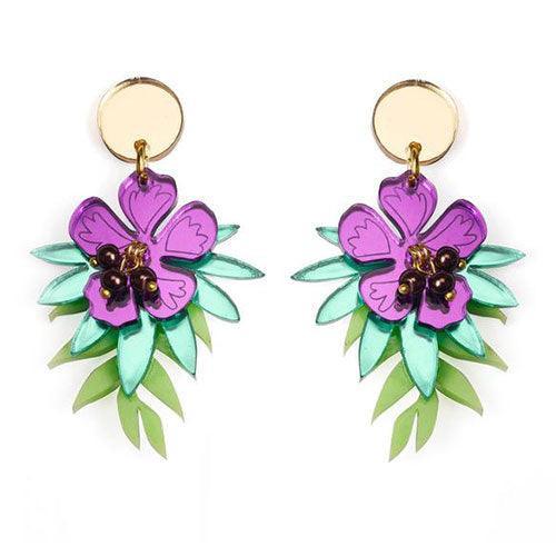 Wild Flowers Earrings by Laliblue - Quirks!