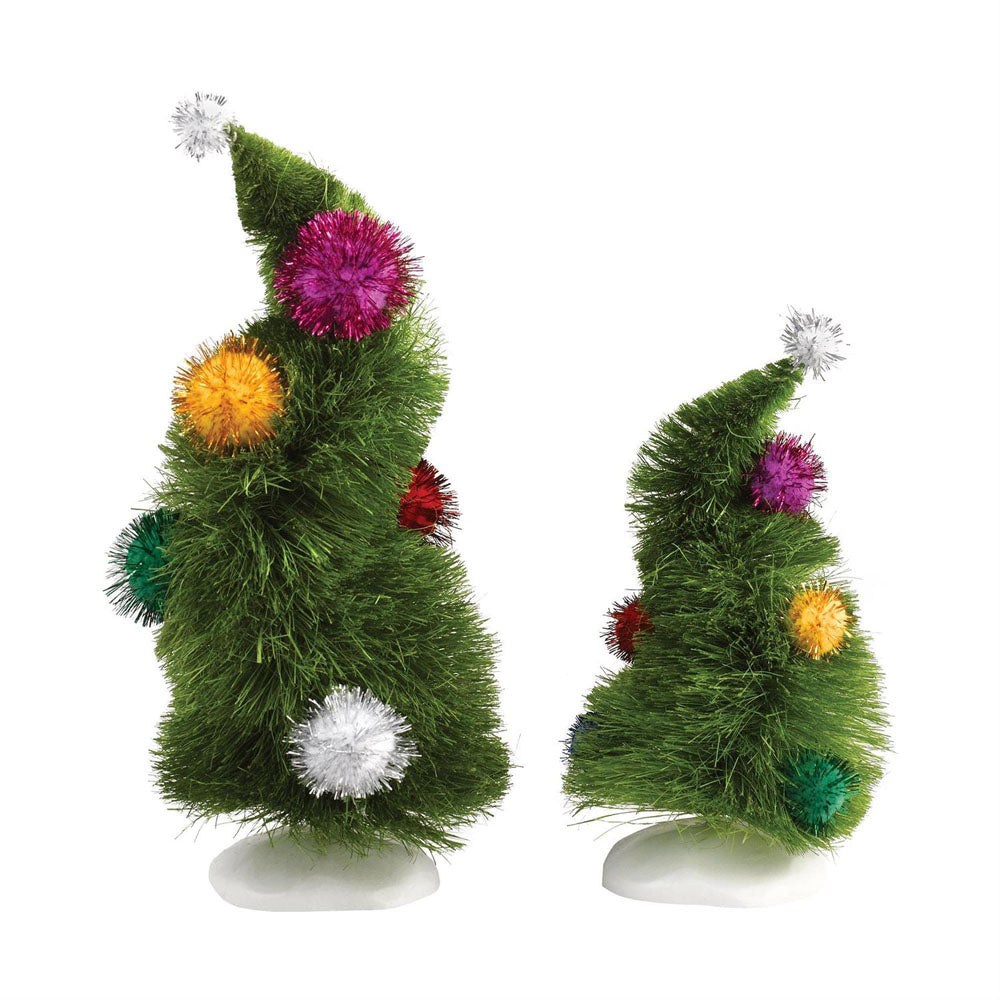Wonky Trees, Set of 2 by Enesco